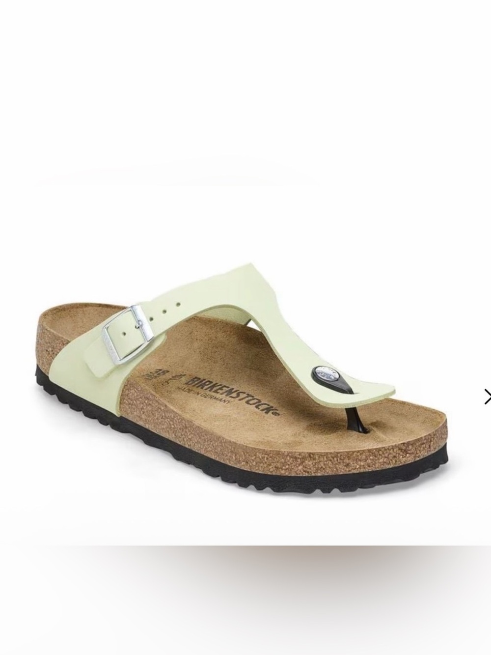 Birkenstock Gizeh Thong Sandal in Light Green